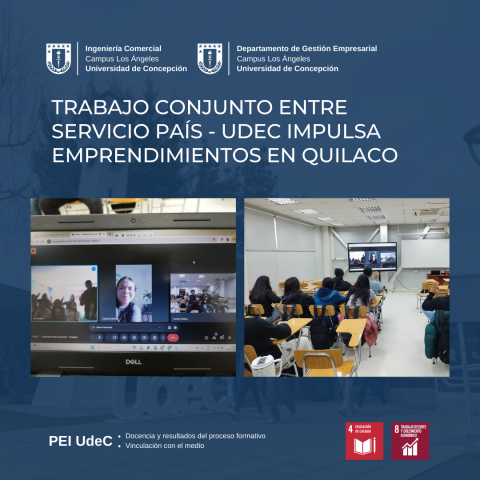 Trabajo conjunto entre Servicio País - UdeC Impulsa Emprendimientos en Quilaco